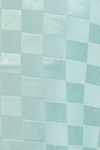 Zivame Checkered Sheen Woven Shorts Set - Granite Green — thumbnail 7